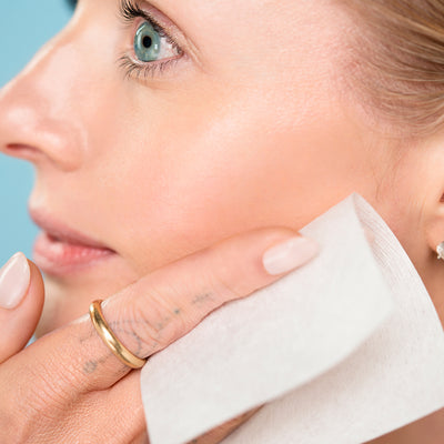 The Skinsheet Multiuse Facial Sheets promise deeper product penetration when used to apply toner and serum, with no retention of excess product.