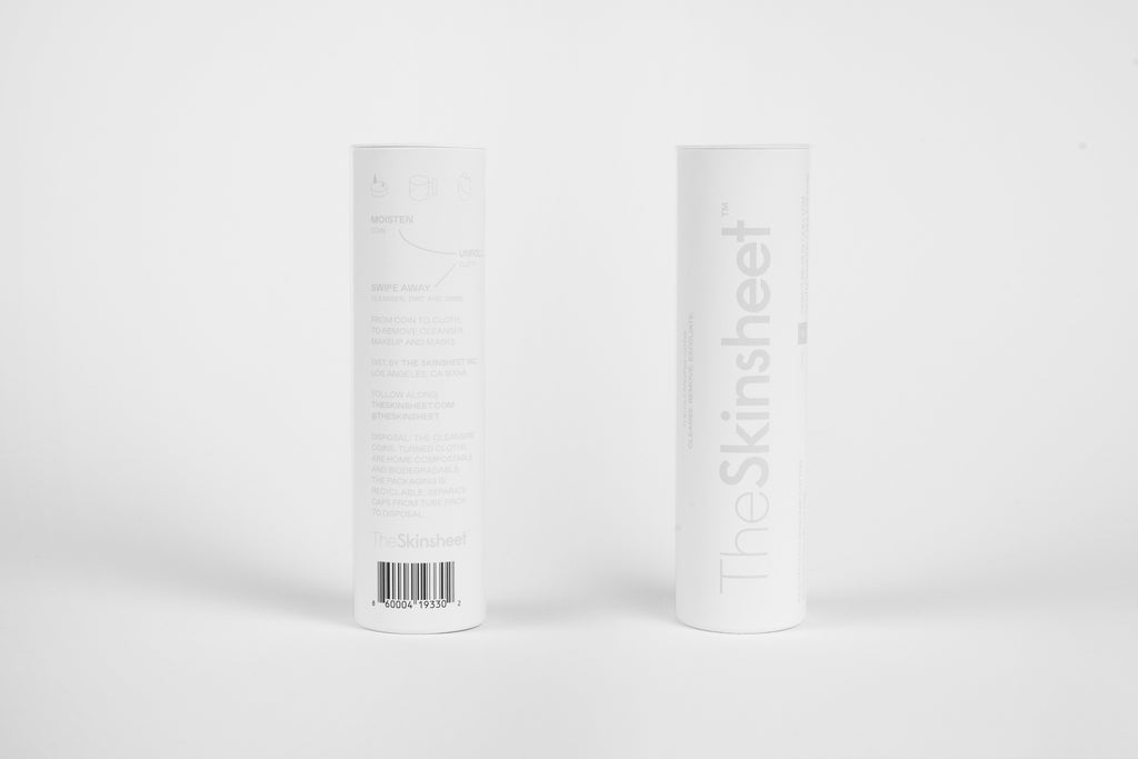 The Skinsheet Cleansing Coins gently remove cleanser, makeup, skincare formulas, as well as dirt, sweat and environmental pollution collected throughout the day. 
