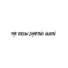 Brow Shaping Queen and the skinsheet